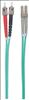 Intellinet 751117 fiber optic cable 39.4" (1 m) ST LC OM3 Aqua color4