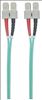 Intellinet 750844 fiber optic cable 196.9" (5 m) SC OM3 Aqua color4