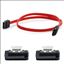 AddOn Networks SATAFLEX18 SATA cable 18.1" (0.46 m) Black, Red1