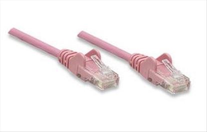 Intellinet Cat5e, 3m networking cable Pink 118.1" (3 m) U/UTP (UTP)1