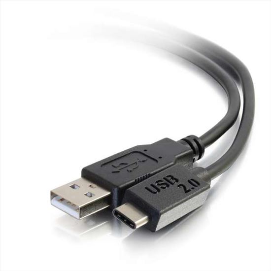 C2G 28872 USB cable 120.1" (3.05 m) USB 2.0 USB A USB C Black1