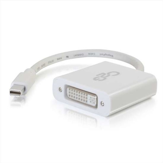 C2G 54319 video cable adapter Mini DisplayPort DVI-D White1