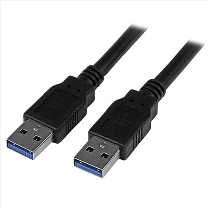 StarTech.com USB3SAA3MBK USB cable 118.1" (3 m) USB 3.2 Gen 1 (3.1 Gen 1) USB A Black1