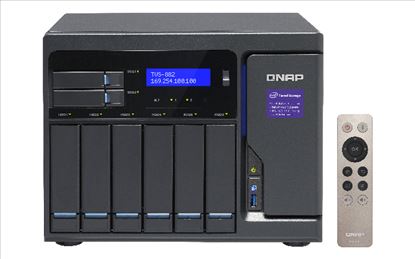 QNAP TVS-882 NAS Tower Ethernet LAN Gray i5-65001