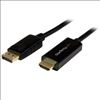 StarTech.com DP2HDMM3MB video cable adapter 118.1" (3 m) DisplayPort HDMI Black1