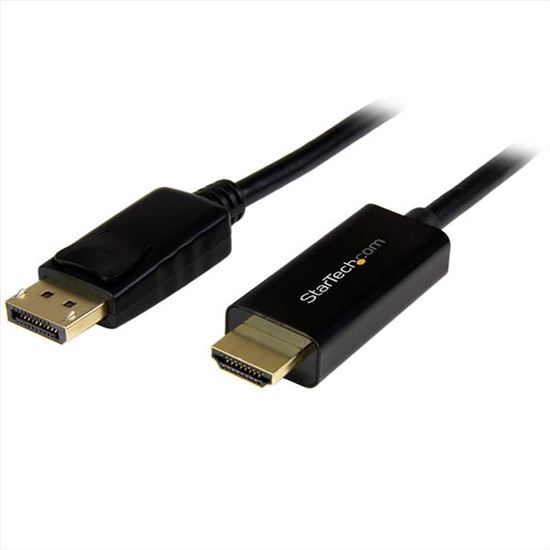 StarTech.com DP2HDMM3MB video cable adapter 118.1" (3 m) DisplayPort HDMI Black1