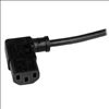 StarTech.com PXT101L3 power cable Black 35.4" (0.9 m) NEMA 5-15P C13 coupler2