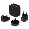 StarTech.com USB4PACBK mobile device charger Black Indoor5