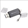 Verbatim iStore 'n' Go USB flash drive 16 GB USB Type-A / Lightning 3.2 Gen 1 (3.1 Gen 1) Gray1