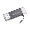 Verbatim iStore 'n' Go USB flash drive 16 GB USB Type-A / Lightning 3.2 Gen 1 (3.1 Gen 1) Gray2