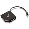 C2G 54341 cable gender changer DisplayPort HDMI, VGA, DVI Black3