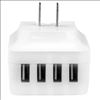 StarTech.com USB4PACWH mobile device charger White Indoor3