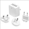 StarTech.com USB4PACWH mobile device charger White Indoor4