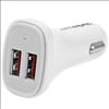 StarTech.com USB2PCARWHS mobile device charger White Auto1