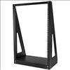 StarTech.com 2POSTRACK16 rack cabinet 16U Freestanding rack Black1