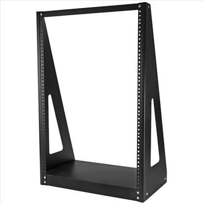 StarTech.com 2POSTRACK16 rack cabinet 16U Freestanding rack Black1