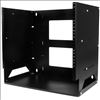 StarTech.com WALLSHELF8U rack cabinet 8U Wall mounted rack Black1