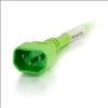 C2G 17477 power cable Green 11.8" (0.3 m) C14 coupler C13 coupler2