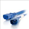 C2G 17480 power cable Blue 23.6" (0.6 m) C14 coupler C13 coupler1