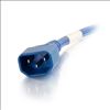 C2G 17480 power cable Blue 23.6" (0.6 m) C14 coupler C13 coupler2