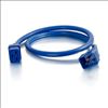 C2G 5ft, IEC320C20/IEC320C19 Blue 59.1" (1.5 m) C20 coupler C19 coupler3