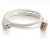 C2G 5ft, IEC320C20/IEC320C19 White 59.1" (1.5 m) C20 coupler C19 coupler3