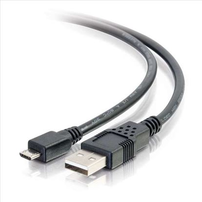 C2G 27395 USB cable 181.1" (4.6 m) USB 2.0 USB A Micro-USB B Black1