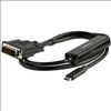 StarTech.com CDP2DVIMM1MB video cable adapter 39.4" (1 m) USB Type-C DVI-D Black4