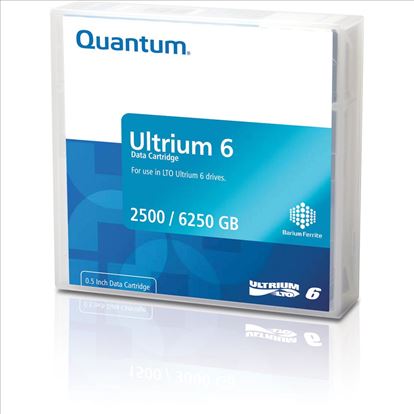 Quantum MR-L6WQN-04 backup storage media Blank data tape 2500 GB LTO 0.5" (1.27 cm)1