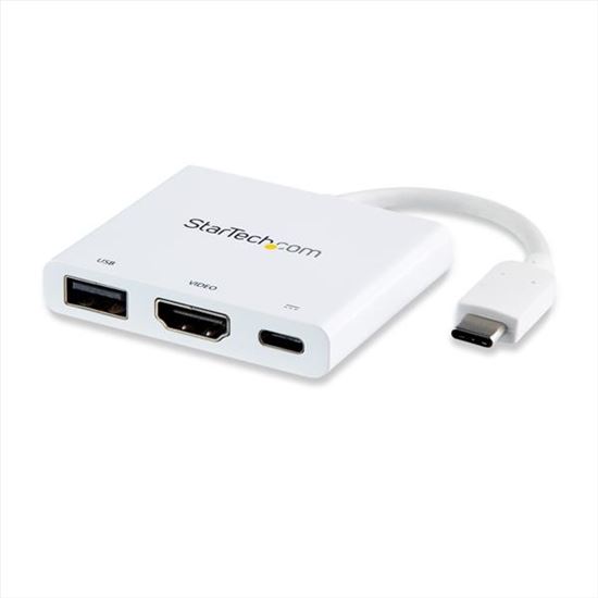 StarTech.com CDP2HDUACPW notebook dock/port replicator Wired USB 3.2 Gen 1 (3.1 Gen 1) Type-C White1