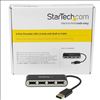 StarTech.com ST4200MINI2 interface hub USB 2.0 480 Mbit/s Black, Silver6