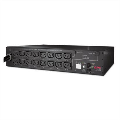 APC AP7911B power distribution unit (PDU) 16 AC outlet(s) 2U Black1