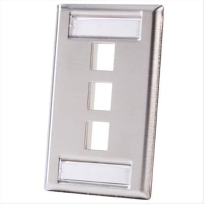 Legrand KSSS3 wall plate/switch cover Stainless steel1
