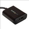 StarTech.com CDP2DP USB graphics adapter 3840 x 2160 pixels Black2