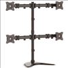 StarTech.com ARMBARQUAD monitor mount / stand 27" Freestanding Black1