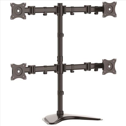 StarTech.com ARMBARQUAD monitor mount / stand 27" Freestanding Black1