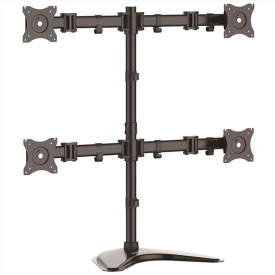 StarTech.com ARMBARQUAD monitor mount / stand 27" Freestanding Black1