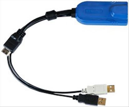 Raritan Digital HDMI, USB CIM KVM cable Multicolor, Black 11.8" (0.3 m)1