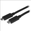 StarTech.com USB315CC2M USB cable 78.7" (2 m) USB 3.2 Gen 1 (3.1 Gen 1) USB C Black1