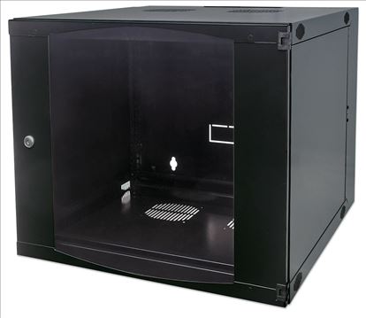 Intellinet 713887 rack cabinet 15U Wall mounted rack Black1