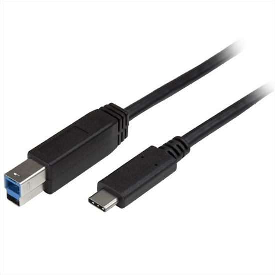 Picture of StarTech.com USB315CB2M USB cable 78.7" (2 m) USB 3.2 Gen 1 (3.1 Gen 1) USB C USB B Black