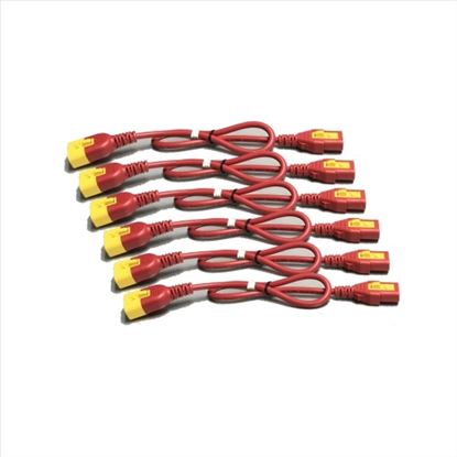 APC AP8704S-NAX340 power cable Red 47.2" (1.2 m) C13 coupler C14 coupler1