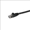 Picture of StarTech.com N6PATCH6INBK networking cable Black 7.87" (0.2 m) Cat6 U/FTP (STP)