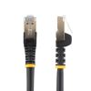 StarTech.com C6ASPAT6BK networking cable Black 70.9" (1.8 m) Cat6a1