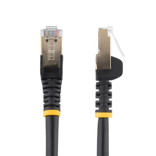 StarTech.com C6ASPAT6BK networking cable Black 70.9" (1.8 m) Cat6a1