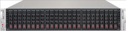 Supermicro 216BE1C-R741JBOD Rack Black 740 W1