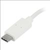 StarTech.com HB30C3A1CFBW interface hub USB 3.2 Gen 1 (3.1 Gen 1) Type-C 5000 Mbit/s White2