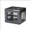 StarTech.com RK920WALM rack cabinet 9U Wall mounted rack Black1