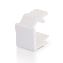 C2G Snap-In Blank Keystone Module White1