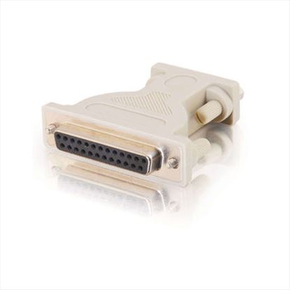 C2G DB9M to DB25M Serial Adapter Silver1